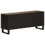 Massives TV-Möbel aus Akazienholz, 100x34x46 cm. von , CD- und DVD-Speicher - Ref: Foro24-377508, Preis: 140,77 €, Rabatt: %