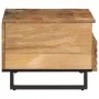 Massiver Couchtisch aus grobem Mangoholz 80x55x40 cm von , Couchtisch - Ref: Foro24-377501, Preis: 102,69 €, Rabatt: %