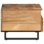 Mesa de centro de madera maciza de mango rugosa 80x55x40 cm by , Coffee table - Ref: Foro24-377501, Price: 103,62 €, Discount: %
