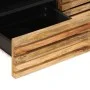 Massiver Couchtisch aus grobem Mangoholz 80x55x40 cm von , Couchtisch - Ref: Foro24-377501, Preis: 102,69 €, Rabatt: %
