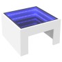 Mesa de centro con Infinity LED blanco 50x50x30 cm by , Coffee table - Ref: Foro24-847602, Price: 71,47 €, Discount: %