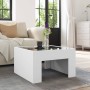 Couchtisch mit Infinity LED weiß 50x50x30 cm von , Couchtisch - Ref: Foro24-847602, Preis: 71,47 €, Rabatt: %