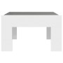 Couchtisch mit Infinity LED weiß 50x50x30 cm von , Couchtisch - Ref: Foro24-847602, Preis: 71,47 €, Rabatt: %