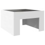 Couchtisch mit Infinity LED weiß 50x50x30 cm von , Couchtisch - Ref: Foro24-847602, Preis: 71,47 €, Rabatt: %