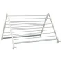 Extendable clothesline for aluminum bathtub 53-90 cm by , Clotheslines and hangers - Ref: Foro24-154602, Price: 58,61 €, Disc...