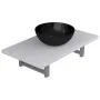 2-teiliges Badmöbel-Set aus Keramik weiß von , Badezimmermöbel - Ref: Foro24-279342, Preis: 100,89 €, Rabatt: %