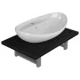 Conjunto de muebles de baño 2 piezas cerámica negro de , Muebles de baño - Ref: Foro24-279337, Precio: 131,99 €, Descuento: %
