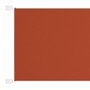 Terracotta vertical awning oxford fabric 140x420 cm by vidaXL, Umbrellas - Ref: Foro24-148362, Price: 29,85 €, Discount: %
