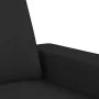 Sessel mit Hocker, schwarzer Stoff, 60 cm. von , Sofas - Ref: Foro24-3201147, Preis: 233,32 €, Rabatt: %