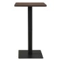 Dark ash bistro table 50x50x107 cm by , Kitchen and dining tables - Ref: Foro24-321923, Price: 92,27 €, Discount: %