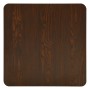 Dark ash bistro table 50x50x107 cm by , Kitchen and dining tables - Ref: Foro24-321923, Price: 92,27 €, Discount: %