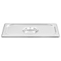 Stainless steel Gastronorm 1/3 tray covers, set of 4 units. by , Bucket lids for steam tables - Ref: Foro24-50898, Price: 24,...