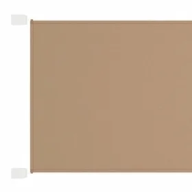Vertical awning taupe gray oxford fabric 60x1000 cm by vidaXL, Umbrellas - Ref: Foro24-148400, Price: 50,94 €, Discount: %