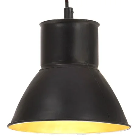 Schwarze runde Hängelampe 25 W 17 cm E27 von , Lampen - Ref: Foro24-320573, Preis: 26,67 €, Rabatt: %
