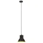 Round black hanging lamp 25 W 17 cm E27 by , Lamps - Ref: Foro24-320573, Price: 26,67 €, Discount: %