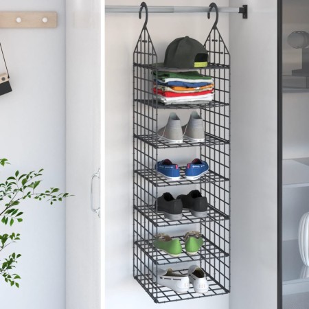 Hängendes Regal für Schrank mit 7 Regalen von , Kommoden-Organizer und Bar-Kleiderbügel - Ref: Foro24-344375, Preis: 33,19 €,...