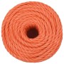 Cuerda de trabajo polipropileno naranja 20 mm 50 m de , Sogas y cuerdas metálicas - Ref: Foro24-152952, Precio: 63,50 €, Desc...