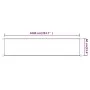 Vertical awning taupe gray oxford fabric 60x1000 cm by vidaXL, Umbrellas - Ref: Foro24-148400, Price: 50,94 €, Discount: %