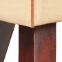 Bank, gym horse, genuine leather, wood, brown handle, 38 cm by , Dining and kitchen benches - Ref: Foro24-320787, Price: 78,9...