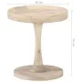 Solid mango wood side table Ø40x45 cm by , Side tables - Ref: Foro24-320600, Price: 75,58 €, Discount: %