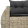 Gartensofa mit Kissen, 2-Sitzer, helles graues Kunststoffrattan von , Outdoor-Sofas - Ref: Foro24-366186, Preis: 185,11 €, Ra...