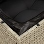 Gartensofa mit Kissen, 2-Sitzer, helles graues Kunststoffrattan von , Outdoor-Sofas - Ref: Foro24-366192, Preis: 163,25 €, Ra...
