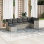 Gartensofagarnitur 7-teilig mit Polstern, helles graues PE-Rattan von , Gartensets - Ref: Foro24-3249811, Preis: 480,98 €, Ra...
