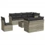Gartenmöbel-Set 9-teilig mit Kissen aus hellem grauem Kunst-Rattan. von , Gartensets - Ref: Foro24-3249781, Preis: 667,80 €, ...