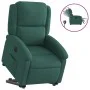Dark green velvet electric reclining lift chair by , Armchairs - Ref: Foro24-3204324, Price: 325,27 €, Discount: %