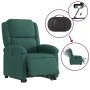 Dark green velvet electric reclining lift chair by , Armchairs - Ref: Foro24-3204324, Price: 325,27 €, Discount: %