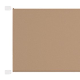 Toldo vertical tela oxford gris taupé 100x420 cm de vidaXL, Sombrillas - Ref: Foro24-148411, Precio: 29,85 €, Descuento: %