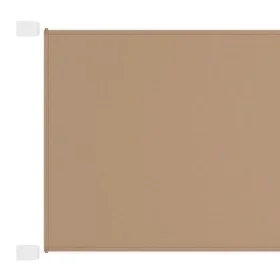 Vertical awning taupe gray oxford fabric 100x420 cm by vidaXL, Umbrellas - Ref: Foro24-148411, Price: 21,79 €, Discount: %