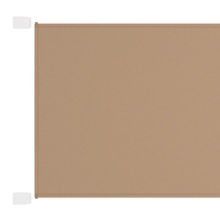 Toldo vertical tela oxford gris taupé 100x420 cm de vidaXL, Sombrillas - Ref: Foro24-148411, Precio: 29,85 €, Descuento: %