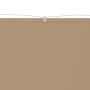 Toldo vertical tela oxford gris taupé 100x420 cm de vidaXL, Sombrillas - Ref: Foro24-148411, Precio: 29,85 €, Descuento: %