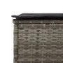 Set of 3-piece synthetic rattan sun loungers with gray cushions by , Loungers - Ref: Foro24-3284265, Price: 295,03 €, Discoun...