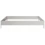 Stainless steel planter 100x100x18.5 cm by , Pots and planters - Ref: Foro24-851014, Price: 42,91 €, Discount: %