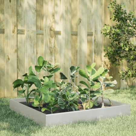 Edelstahl-Pflanzgefäß 100x100x26 cm von , Töpfe und Pflanzgefäße - Ref: Foro24-851021, Preis: 46,91 €, Rabatt: %
