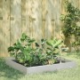 Jardinera de acero inoxidable 100x100x26 cm de , Maceteros y jardineras - Ref: Foro24-851021, Precio: 49,10 €, Descuento: %