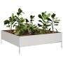 Edelstahl-Pflanzgefäß 100x100x33,5 cm von , Töpfe und Pflanzgefäße - Ref: Foro24-851028, Preis: 64,87 €, Rabatt: %