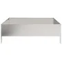 Edelstahl-Pflanzgefäß 100x100x33,5 cm von , Töpfe und Pflanzgefäße - Ref: Foro24-851028, Preis: 63,78 €, Rabatt: %