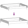 Stainless steel planter 100x100x33.5 cm by , Pots and planters - Ref: Foro24-851028, Price: 63,75 €, Discount: %