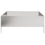 Edelstahl-Pflanzgefäß 100x100x25 cm von , Töpfe und Pflanzgefäße - Ref: Foro24-851035, Preis: 73,97 €, Rabatt: %