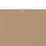 Vertical awning taupe gray oxford fabric 100x600 cm by vidaXL, Umbrellas - Ref: Foro24-148405, Price: 45,41 €, Discount: %