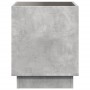 Bedside table with Infinity LED gray concrete 50x50x50 cm by , Nightstands - Ref: Foro24-3284087, Price: 82,99 €, Discount: %