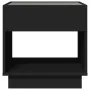 Mesita de noche con Infinity LED negra 50x50x50 cm de , Mesitas de noche - Ref: Foro24-3284085, Precio: 87,16 €, Descuento: %