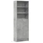Sideboard with LED in gray concrete engineered wood 69x32.5x200 cm by , Sideboards - Ref: Foro24-3307908, Price: 126,78 €, Di...