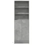 Sideboard with LED in gray concrete engineered wood 69x32.5x200 cm by , Sideboards - Ref: Foro24-3307908, Price: 126,78 €, Di...