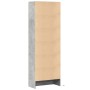 Sideboard mit LED-Beleuchtung, Holzoptik in Grau-Beton, 69x32,5x200 cm. von , Sideboards - Ref: Foro24-3307908, Preis: 128,39...