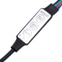 Nachttische mit LED-Lichtern, 2 Stück, aus Eichenholz in Braun. von , Nachttische - Ref: Foro24-852060, Preis: 104,47 €, Raba...