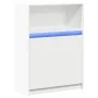 LED sideboard in white engineered wood 72x34x100 cm by , Sideboards - Ref: Foro24-852159, Price: 81,08 €, Discount: %
